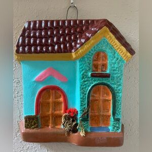 Vintage Southwest Adobe House Hanging